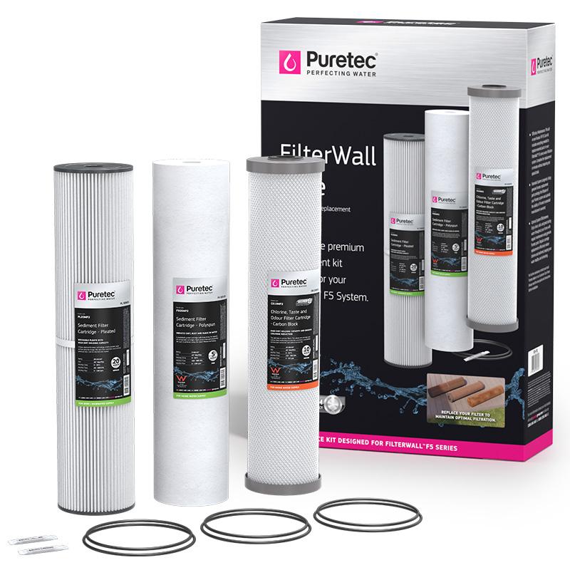 Puretec Maintenance Kit for Puretec Filterwall F5 | QA Bathrooms