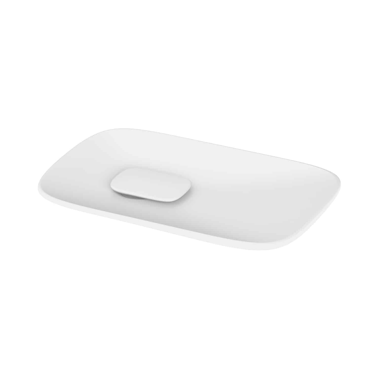 Phoenix Nuage Soap Dish Matte White | QA Bathrooms