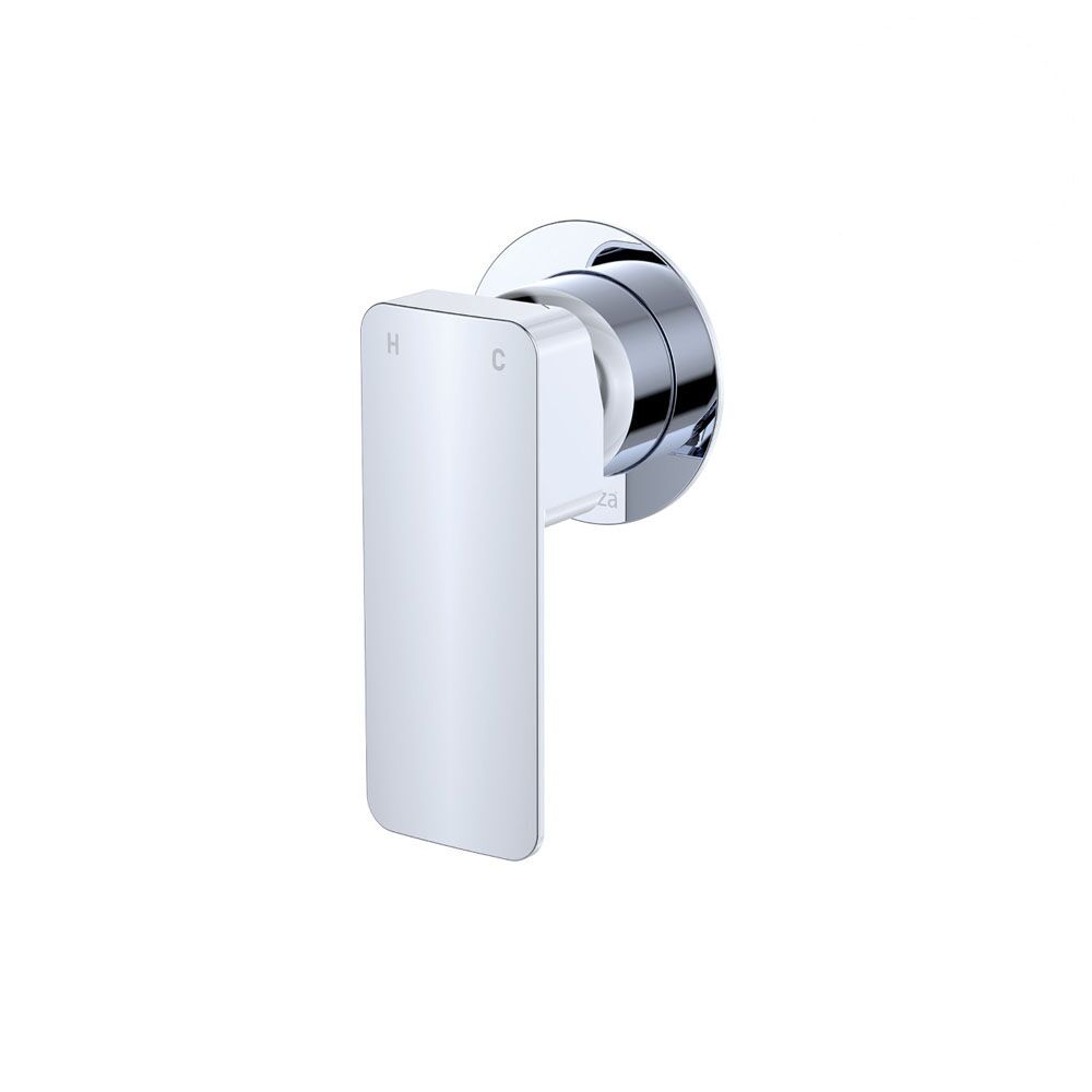 Fienza Tono Wall Mixer Dress Kit Small Round Plate Chrome | QA Bathrooms