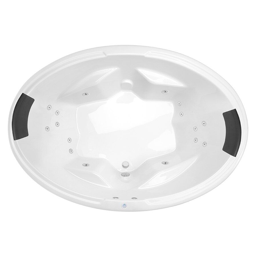 Duo 1850 Contour Spa Bath top view