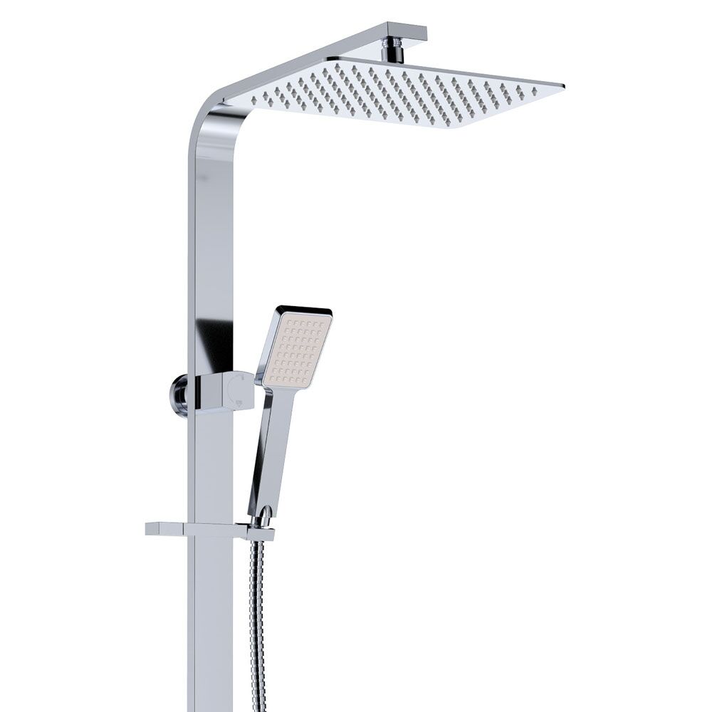 Fienza Koko Deluxe Twin Shower in Chrome