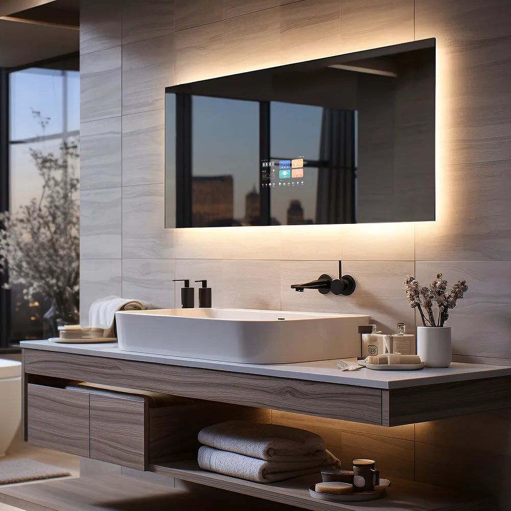 Litecon Nova N1 rectangle smart LED mirror